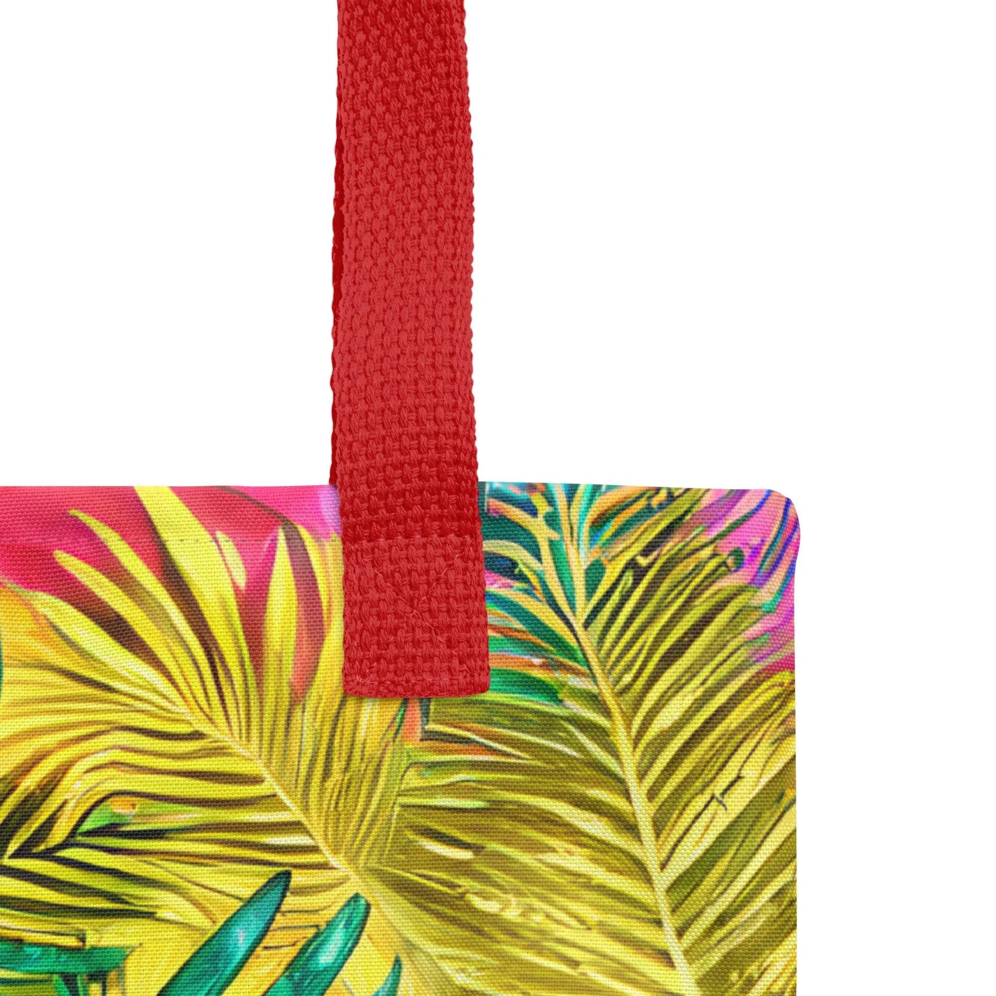 Hawaiian Tropical Leaves Tote Bag - The Global Wanderer