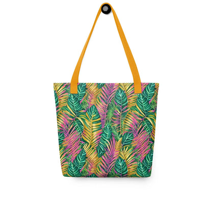 Hawaiian Tropical Leaves Tote Bag - The Global Wanderer