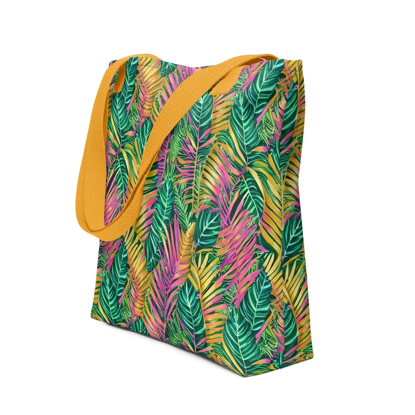 Hawaiian Tropical Leaves Tote Bag - The Global Wanderer