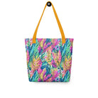 Hawaiian Tropical Leaves Tote Bag - The Global Wanderer