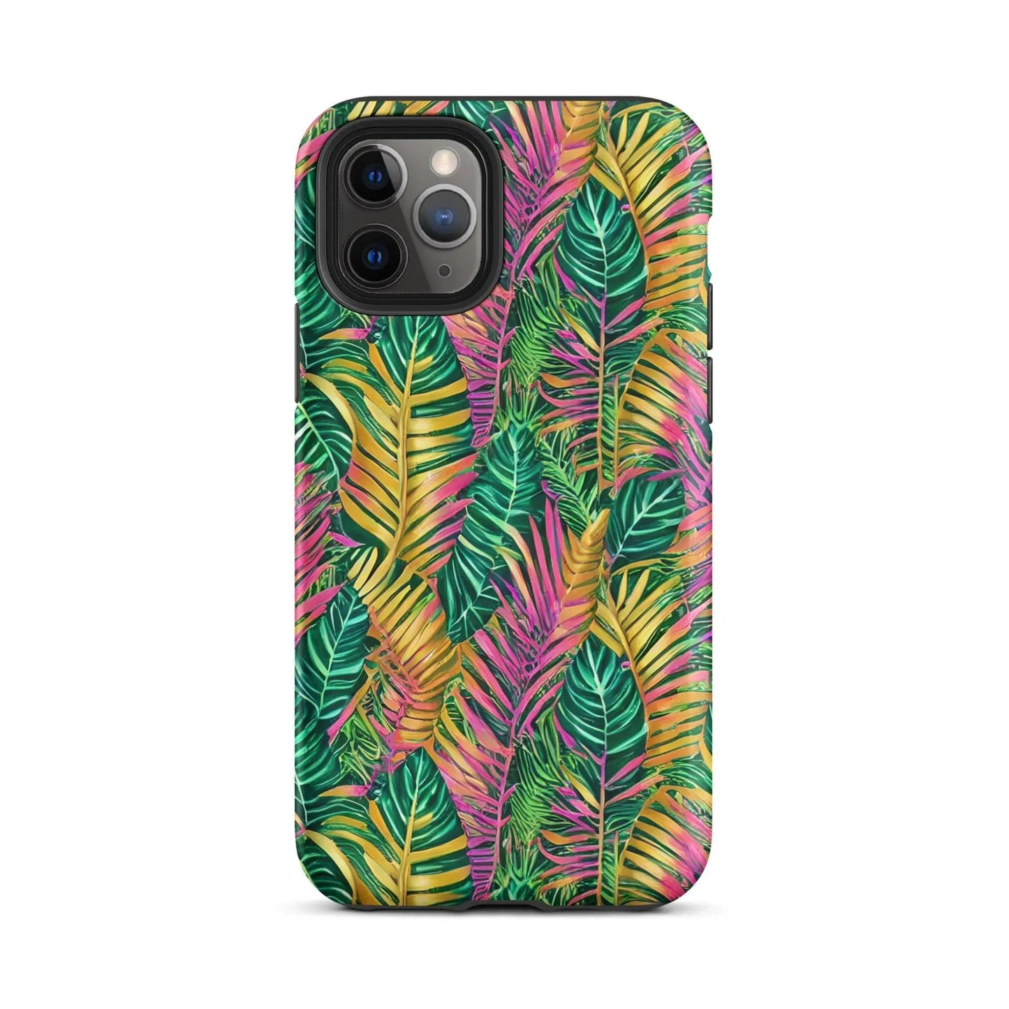 Hawaiian Tropical Leaves Tough MagSafe iPhone® Case - The Global Wanderer