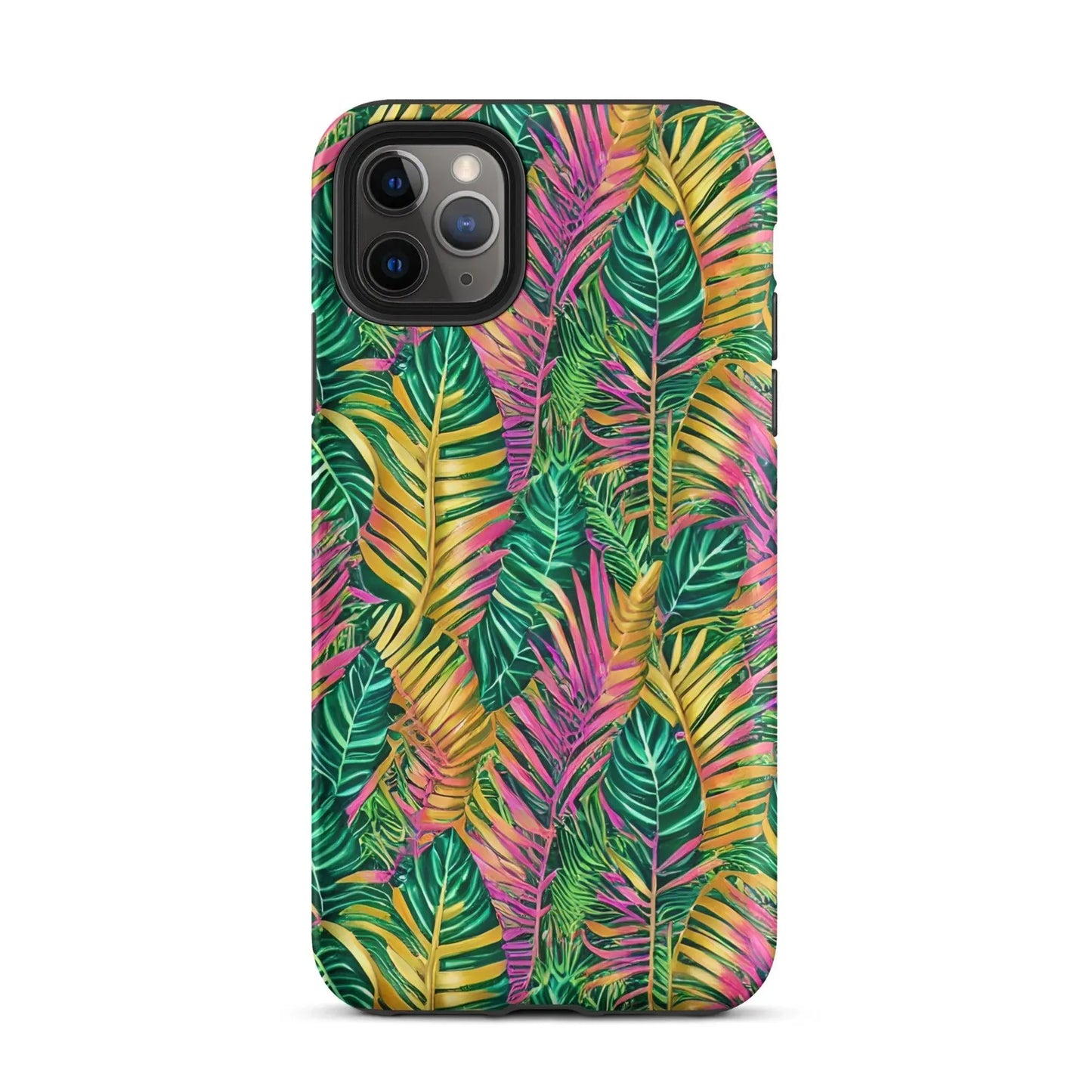 Hawaiian Tropical Leaves Tough MagSafe iPhone® Case - The Global Wanderer