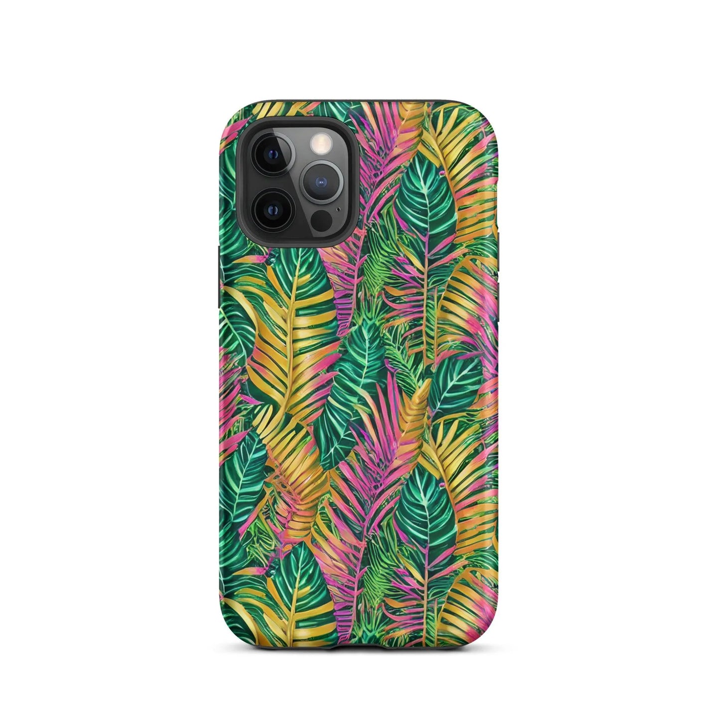 Hawaiian Tropical Leaves Tough MagSafe iPhone® Case - The Global Wanderer