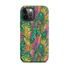 Hawaiian Tropical Leaves Tough MagSafe iPhone® Case - The Global Wanderer