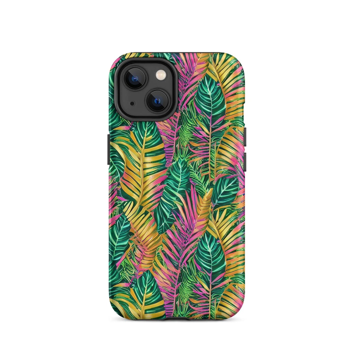 Hawaiian Tropical Leaves Tough MagSafe iPhone® Case - The Global Wanderer