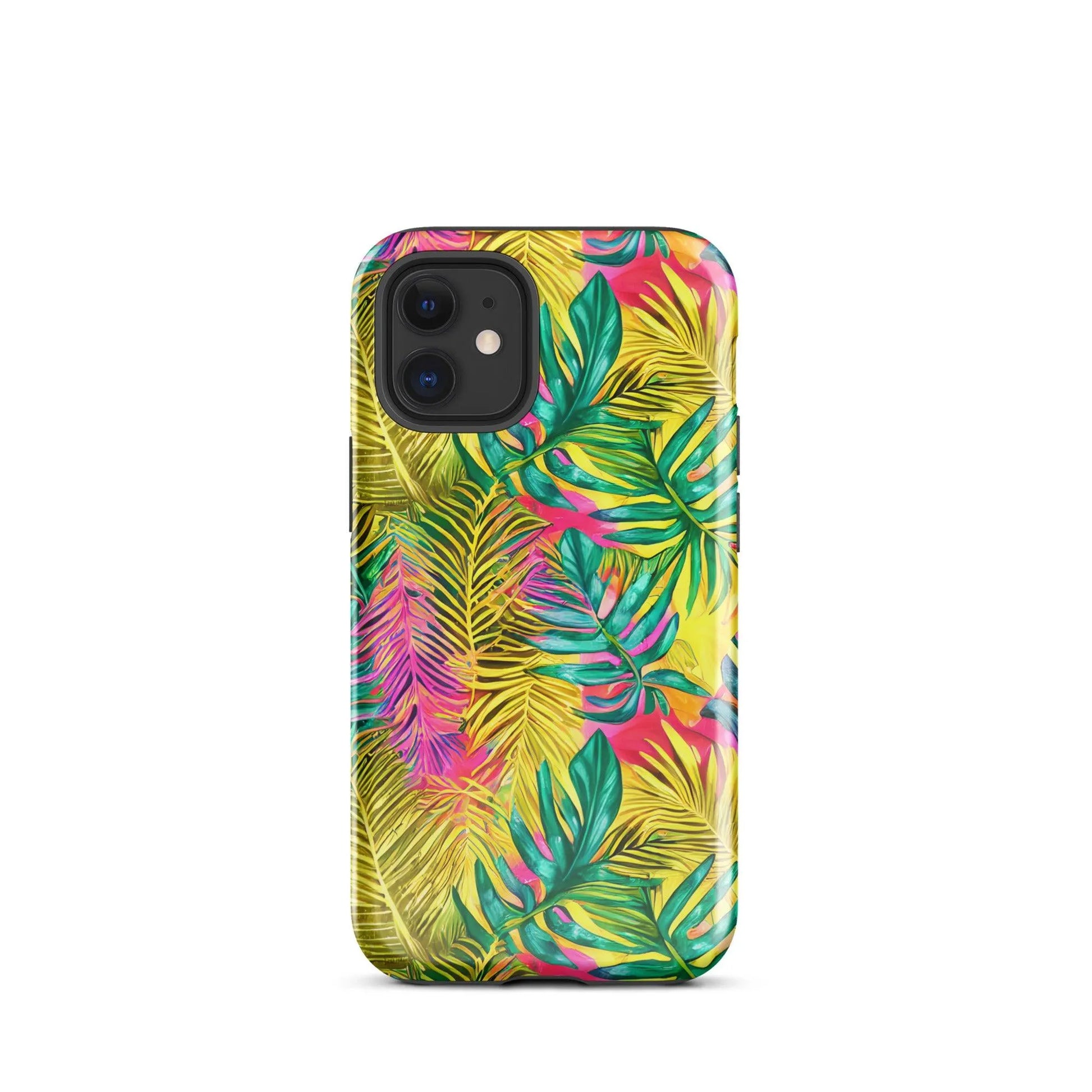 Hawaiian Tropical Leaves Tough MagSafe iPhone® Case - The Global Wanderer