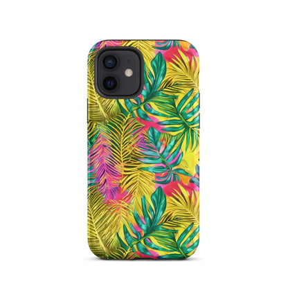 Hawaiian Tropical Leaves Tough MagSafe iPhone® Case - The Global Wanderer