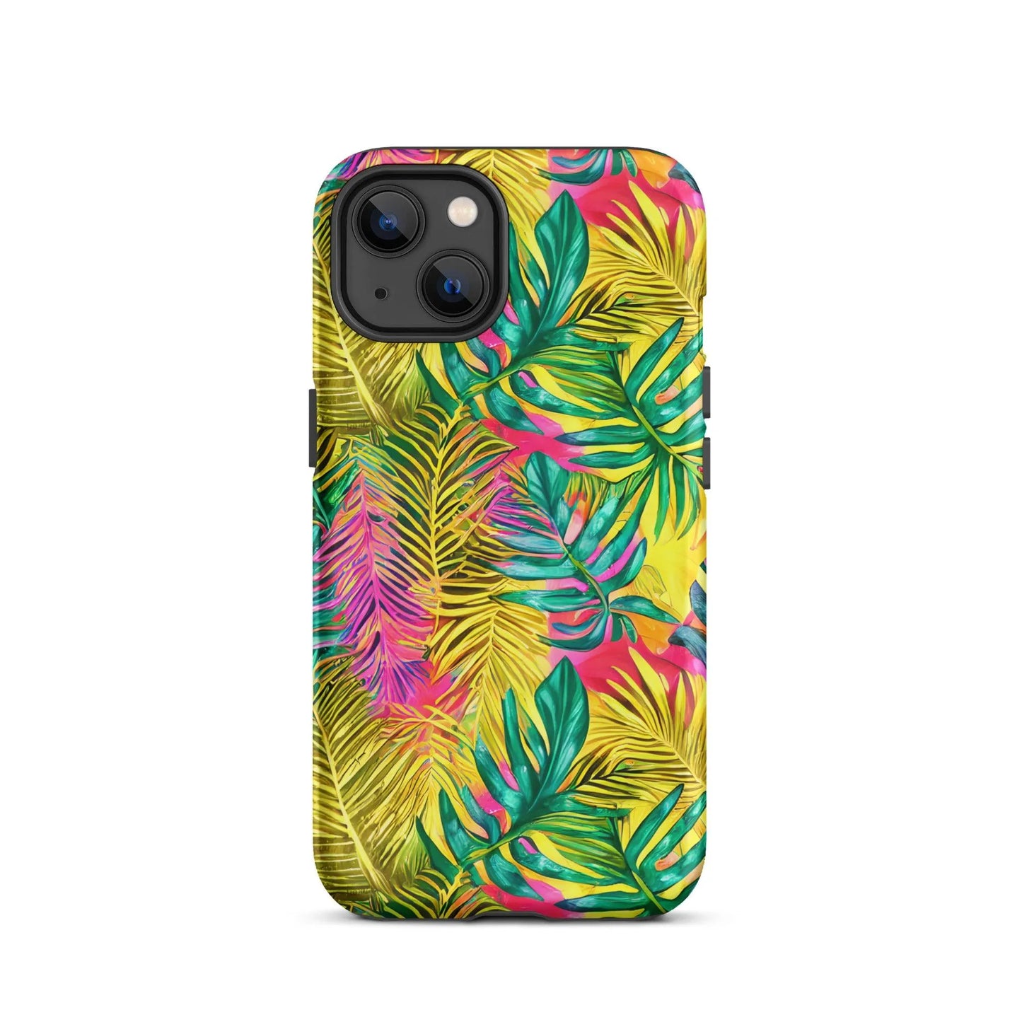 Hawaiian Tropical Leaves Tough MagSafe iPhone® Case - The Global Wanderer