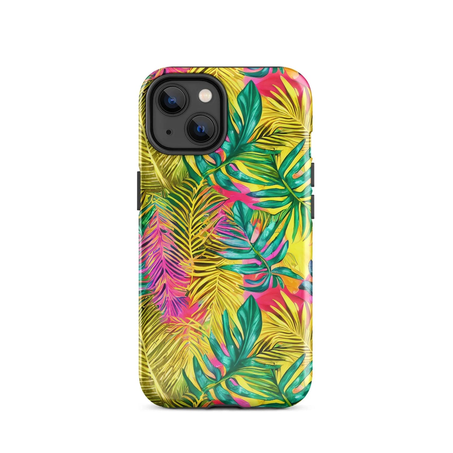 Hawaiian Tropical Leaves Tough MagSafe iPhone® Case - The Global Wanderer