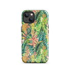 Hawaiian Tropical Leaves Tough MagSafe iPhone® Case - The Global Wanderer