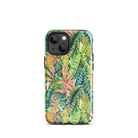 Hawaiian Tropical Leaves Tough MagSafe iPhone® Case - The Global Wanderer