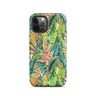 Hawaiian Tropical Leaves Tough MagSafe iPhone® Case - The Global Wanderer