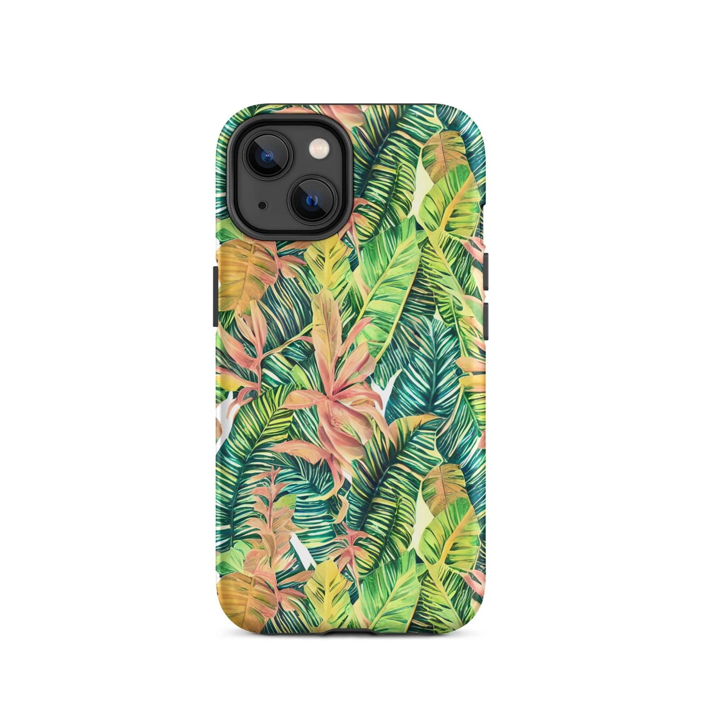 Hawaiian Tropical Leaves Tough MagSafe iPhone® Case - The Global Wanderer