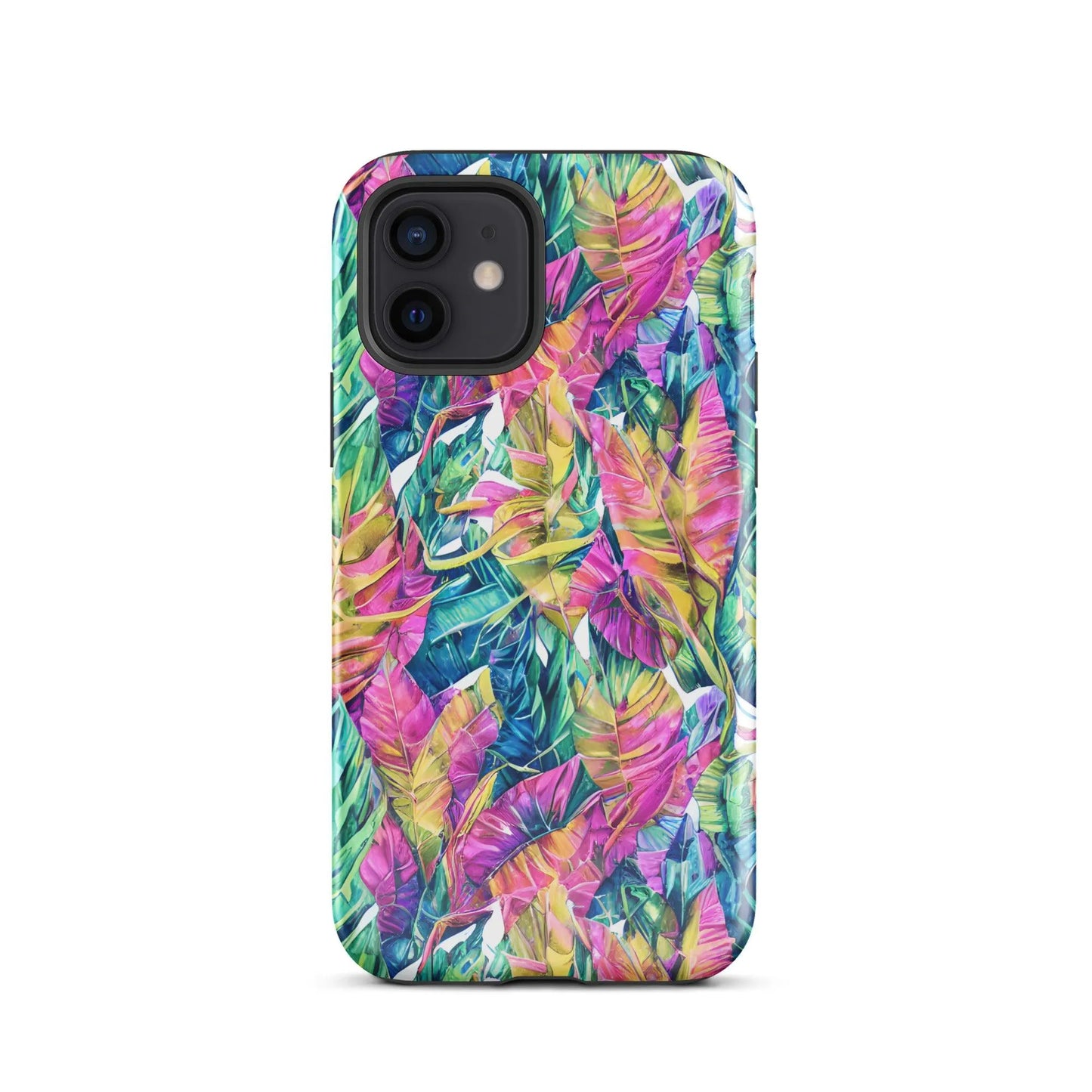 Hawaiian Tropical Leaves Tough MagSafe iPhone® Case - The Global Wanderer