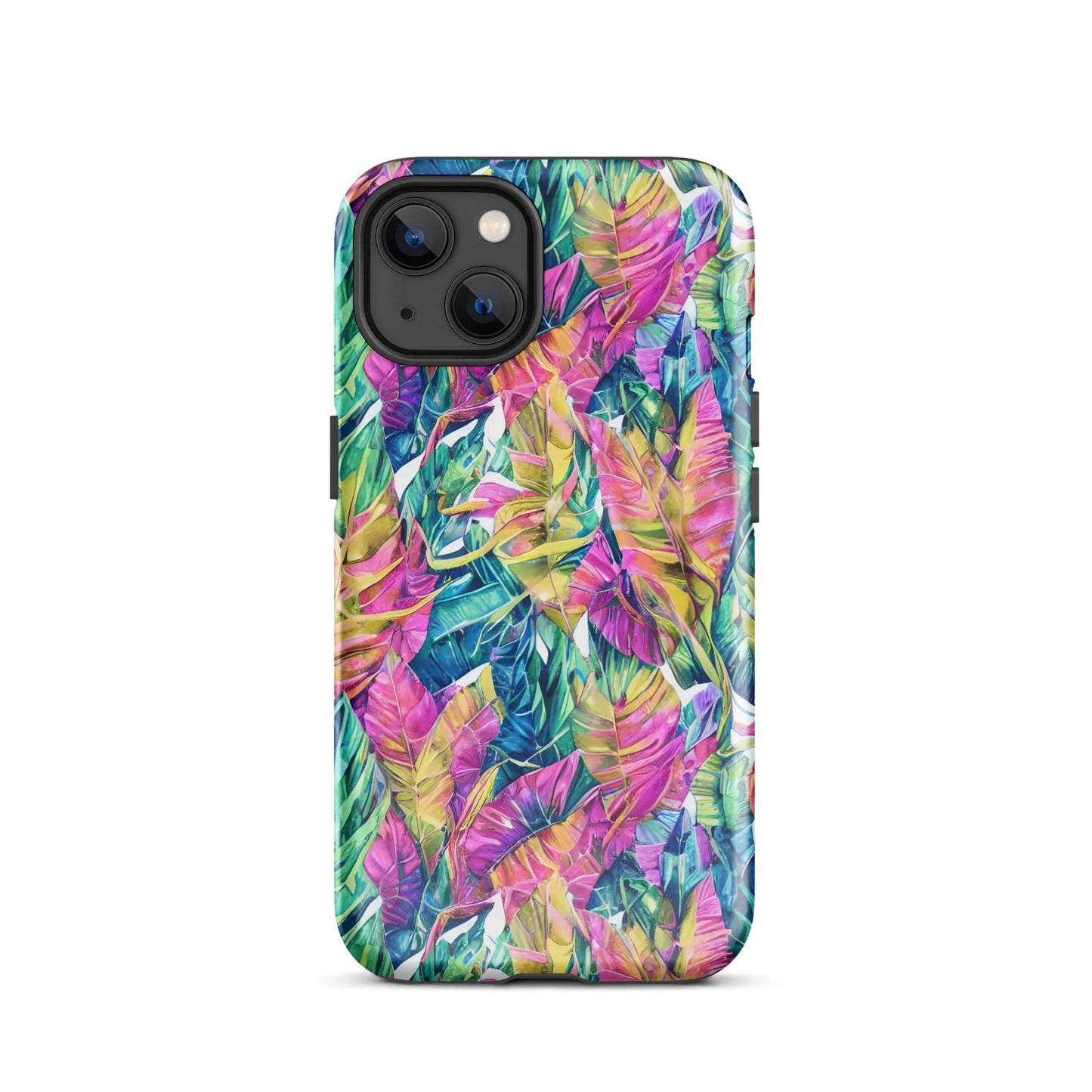 Hawaiian Tropical Leaves Tough MagSafe iPhone® Case - The Global Wanderer