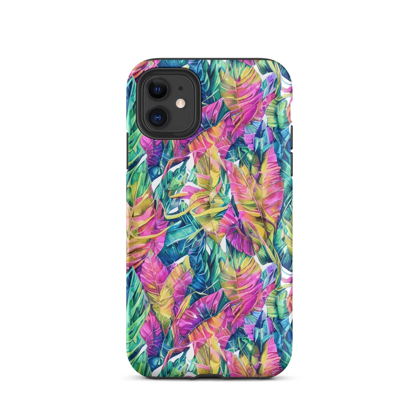 Hawaiian Tropical Leaves Tough MagSafe iPhone® Case - The Global Wanderer