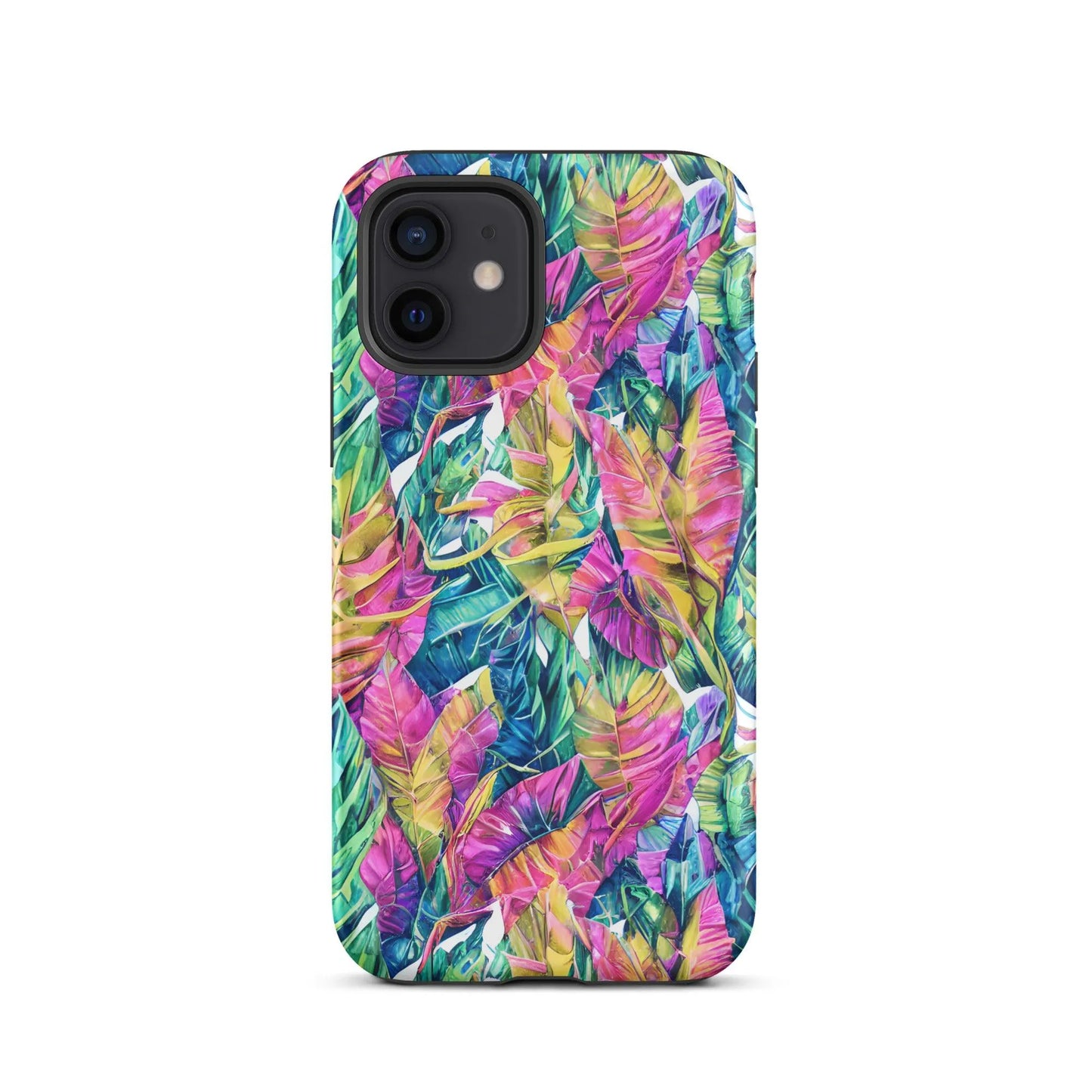 Hawaiian Tropical Leaves Tough MagSafe iPhone® Case - The Global Wanderer