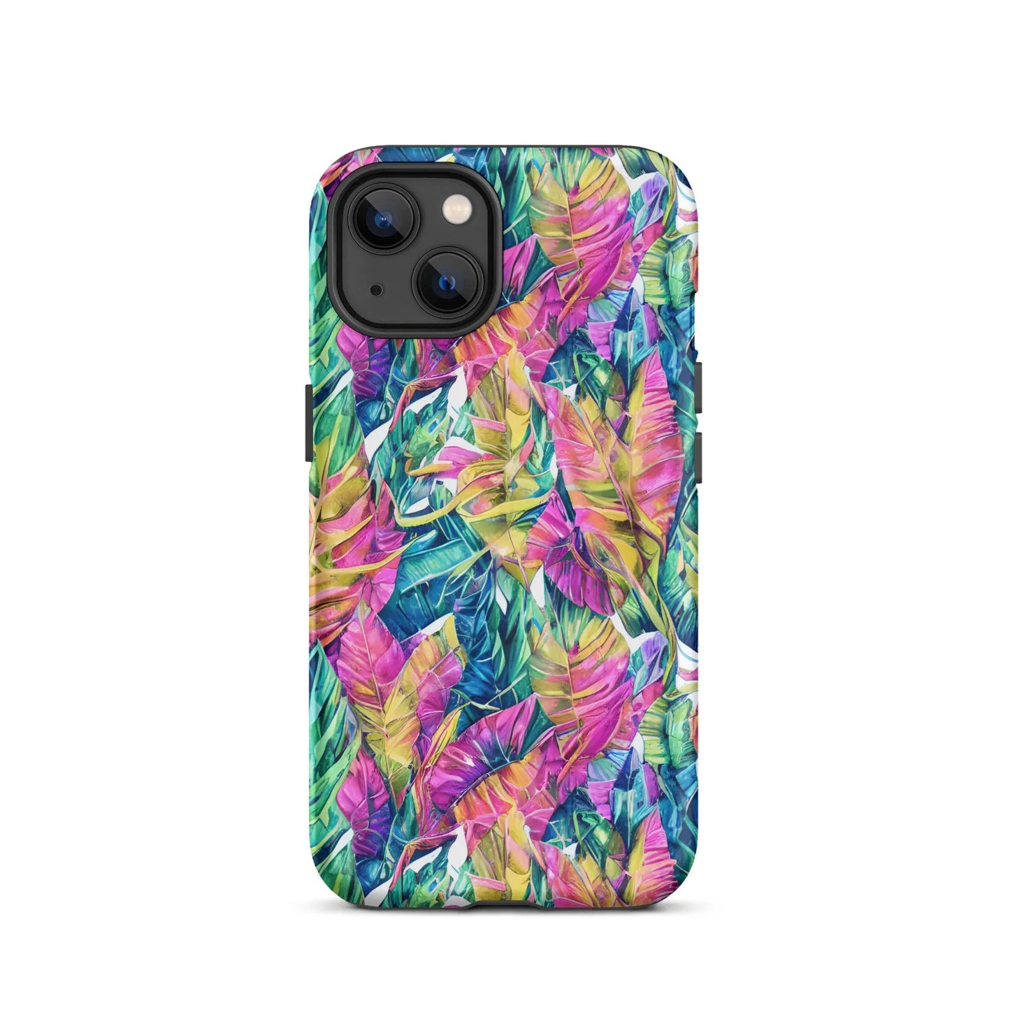 Hawaiian Tropical Leaves Tough MagSafe iPhone® Case - The Global Wanderer