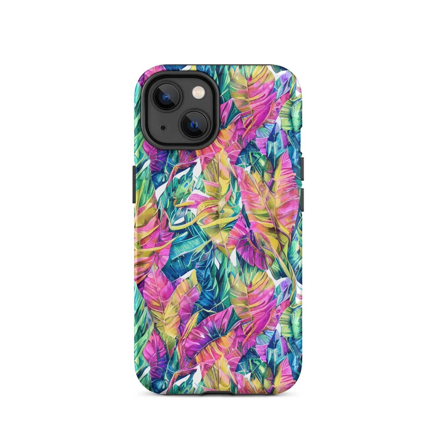 Hawaiian Tropical Leaves Tough MagSafe iPhone® Case - The Global Wanderer