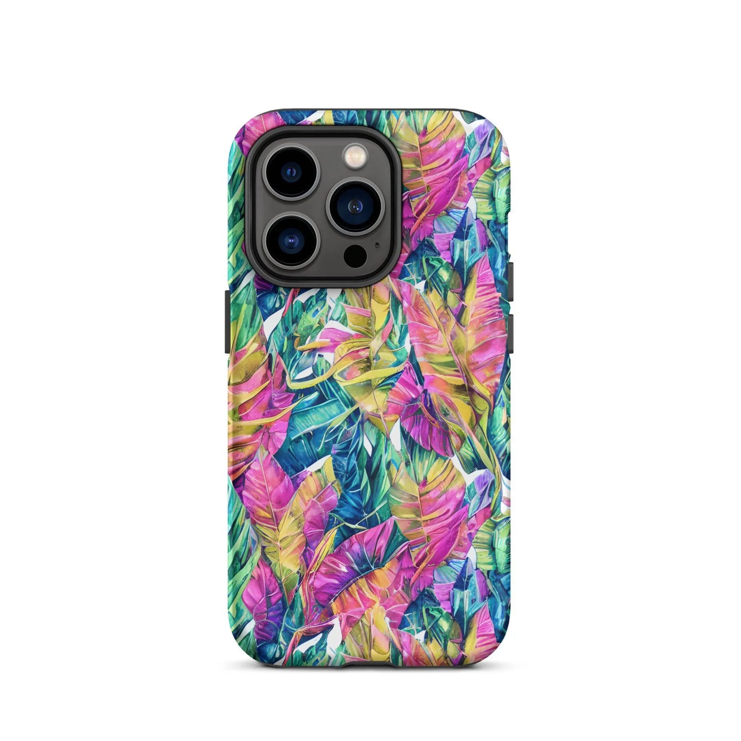 Hawaiian Tropical Leaves Tough MagSafe iPhone® Case - The Global Wanderer