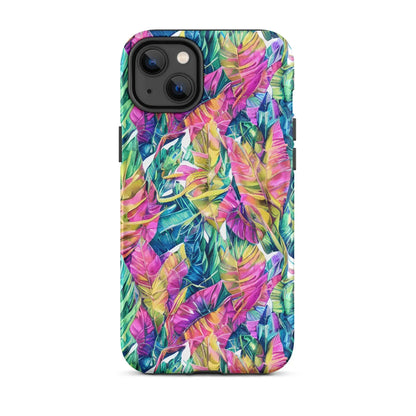 Hawaiian Tropical Leaves Tough MagSafe iPhone® Case - The Global Wanderer