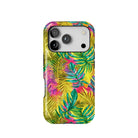 Hawaiian Tropical Leaves Tough MagSafe iPhone Case - The Global Wanderer
