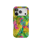 Hawaiian Tropical Leaves Tough MagSafe iPhone Case - The Global Wanderer