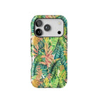 Hawaiian Tropical Leaves Tough MagSafe iPhone Case - The Global Wanderer