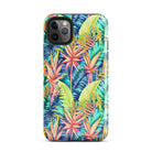 Hawaiian Tropical Leaves Tough MagSafe iPhone® Case - The Global Wanderer