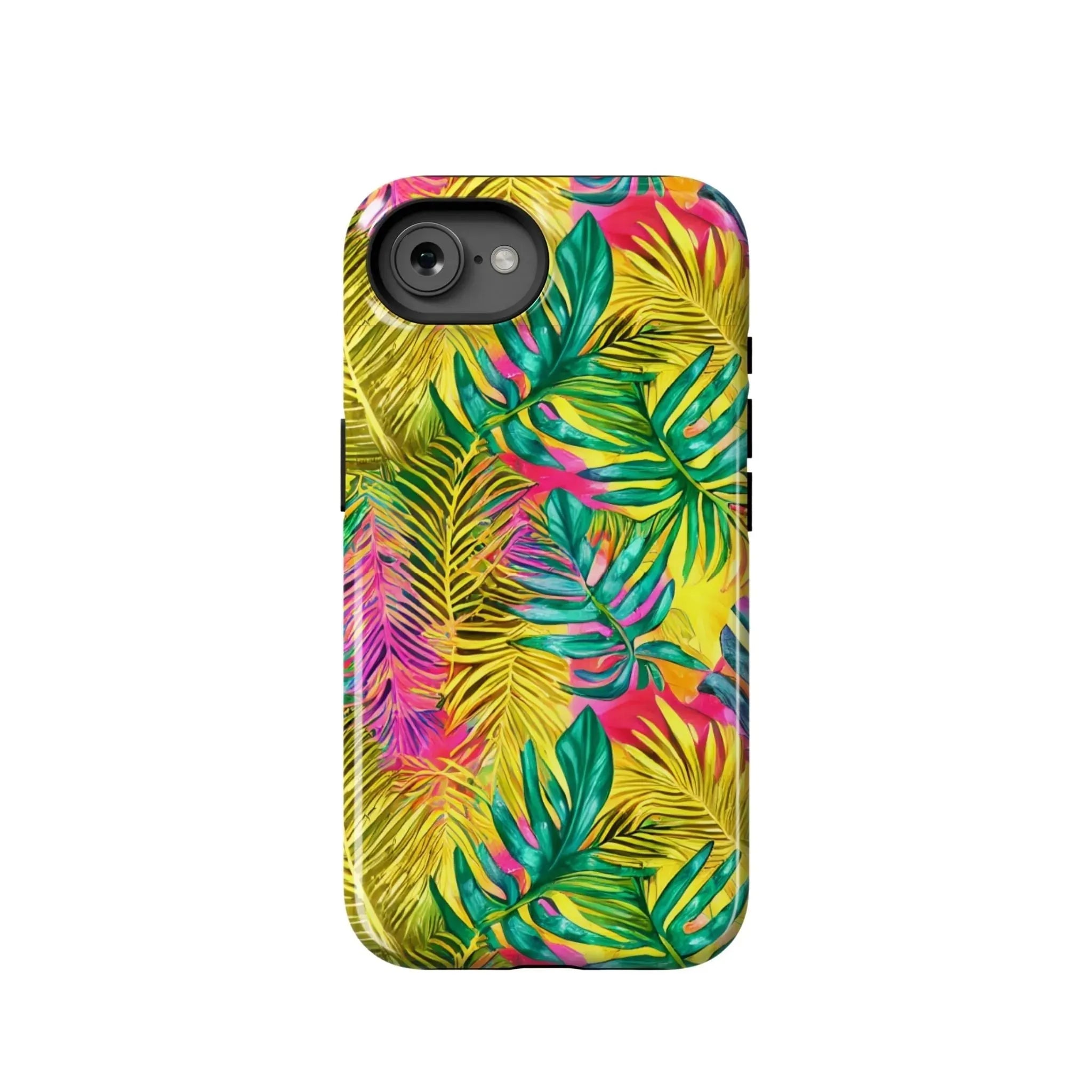 Hawaiian Tropical Leaves Tough MagSafe iPhone® Case - The Global Wanderer