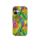 Hawaiian Tropical Leaves Tough MagSafe iPhone Case - The Global Wanderer