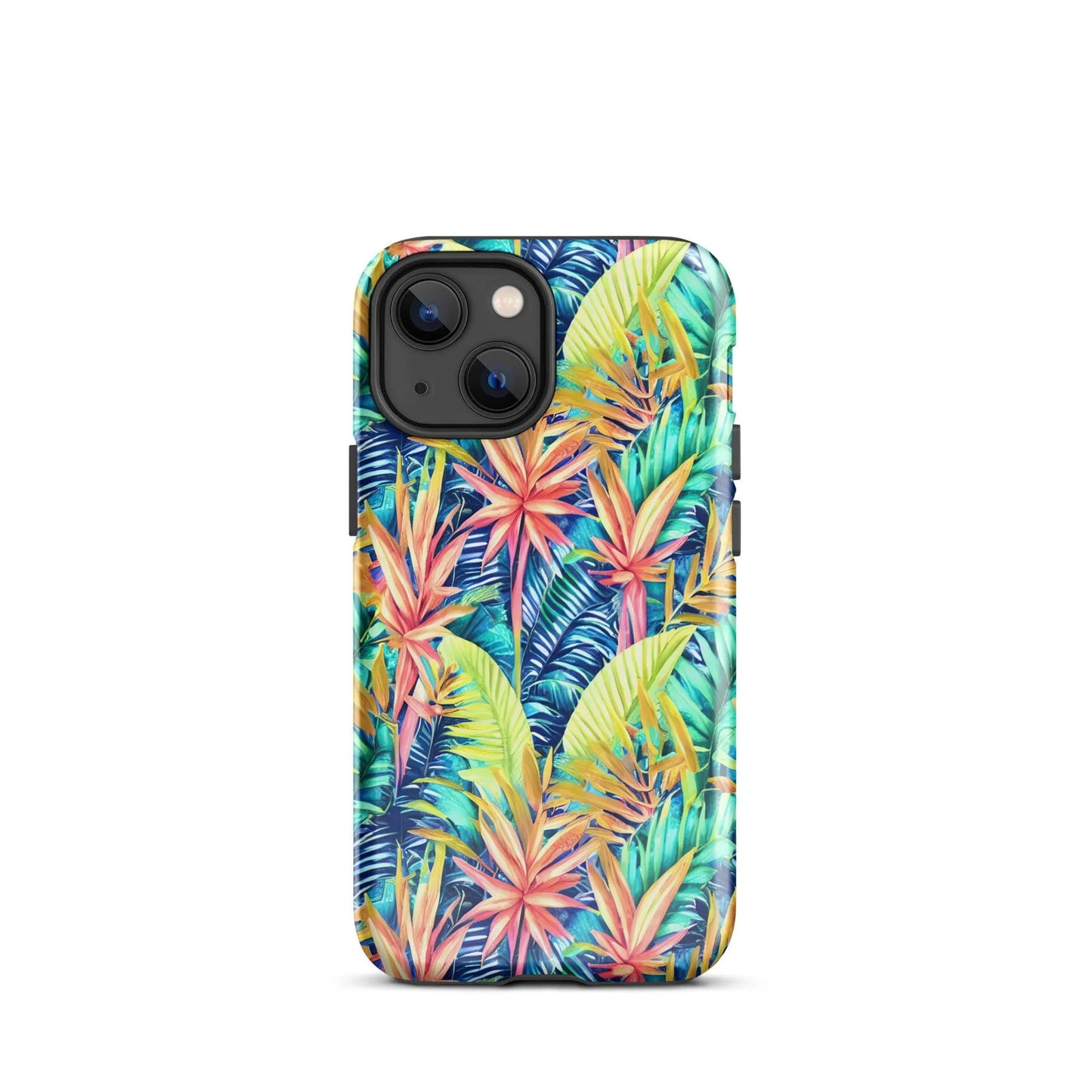 Hawaiian Tropical Leaves Tough MagSafe iPhone® Case - The Global Wanderer