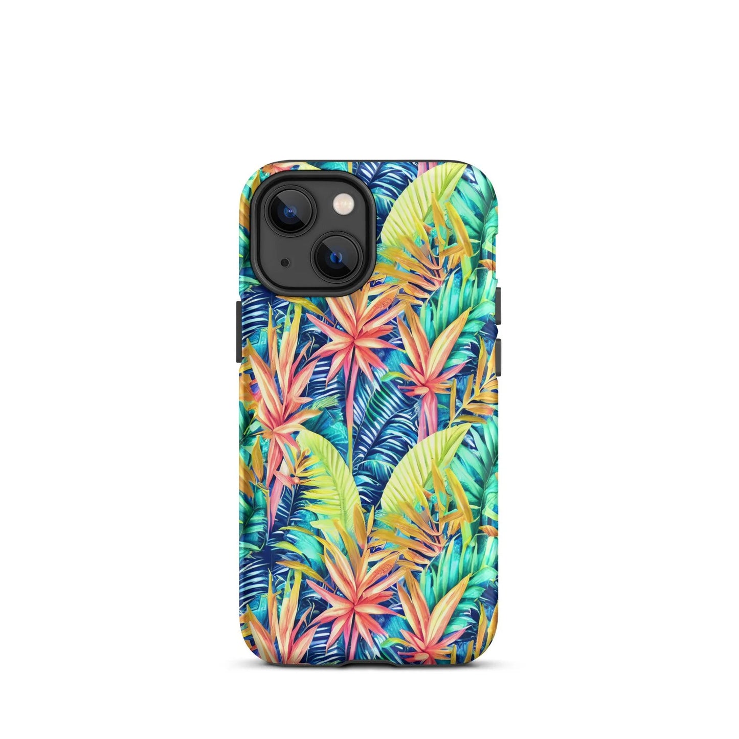 Hawaiian Tropical Leaves Tough MagSafe iPhone® Case - The Global Wanderer