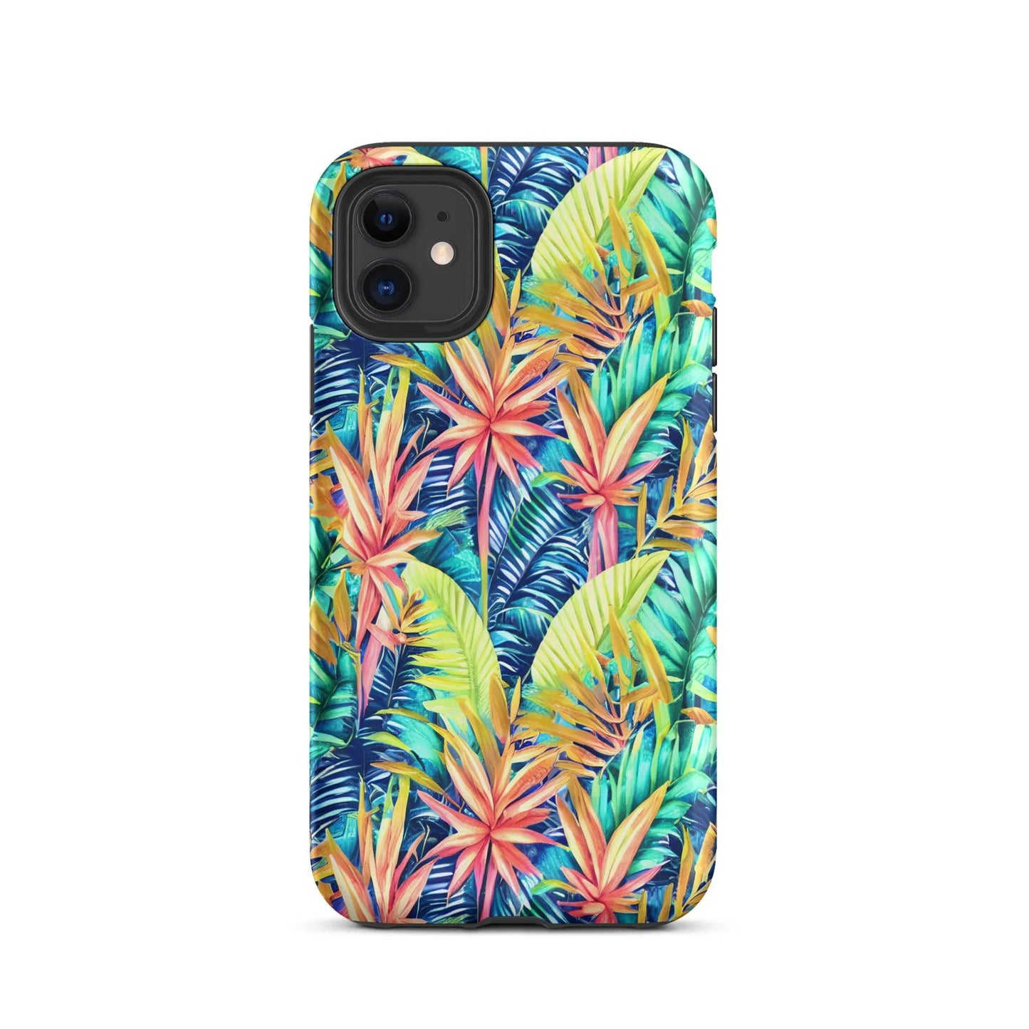 Hawaiian Tropical Leaves Tough MagSafe iPhone® Case - The Global Wanderer