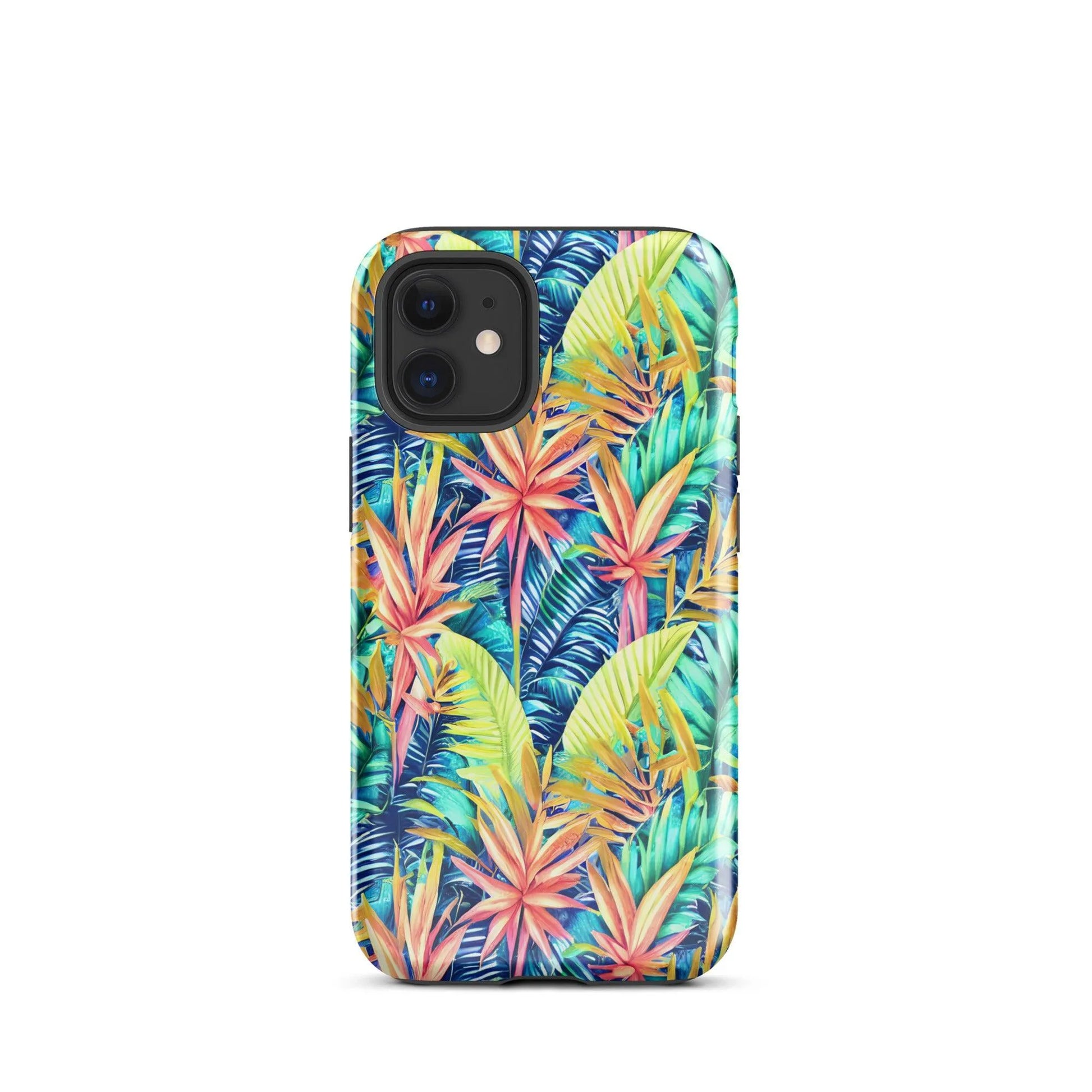 Hawaiian Tropical Leaves Tough MagSafe iPhone® Case - The Global Wanderer