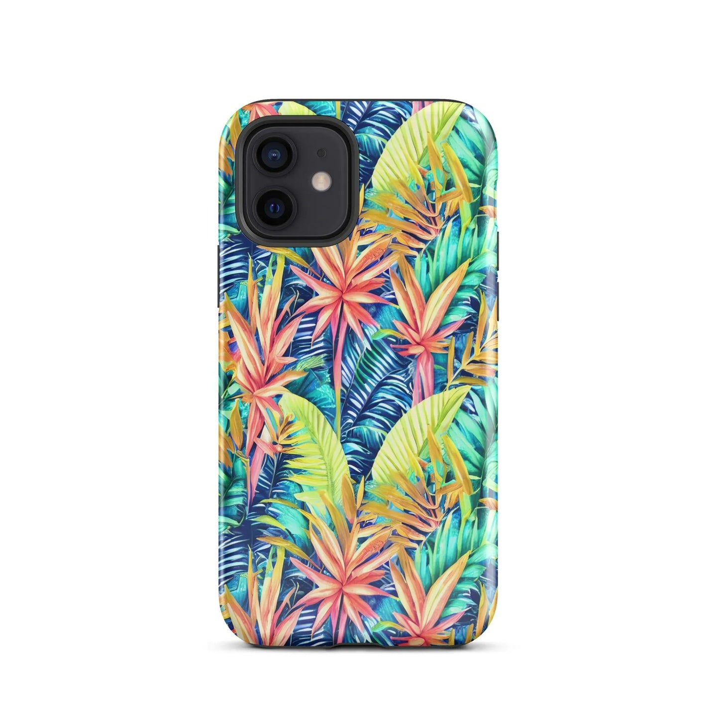 Hawaiian Tropical Leaves Tough MagSafe iPhone® Case - The Global Wanderer