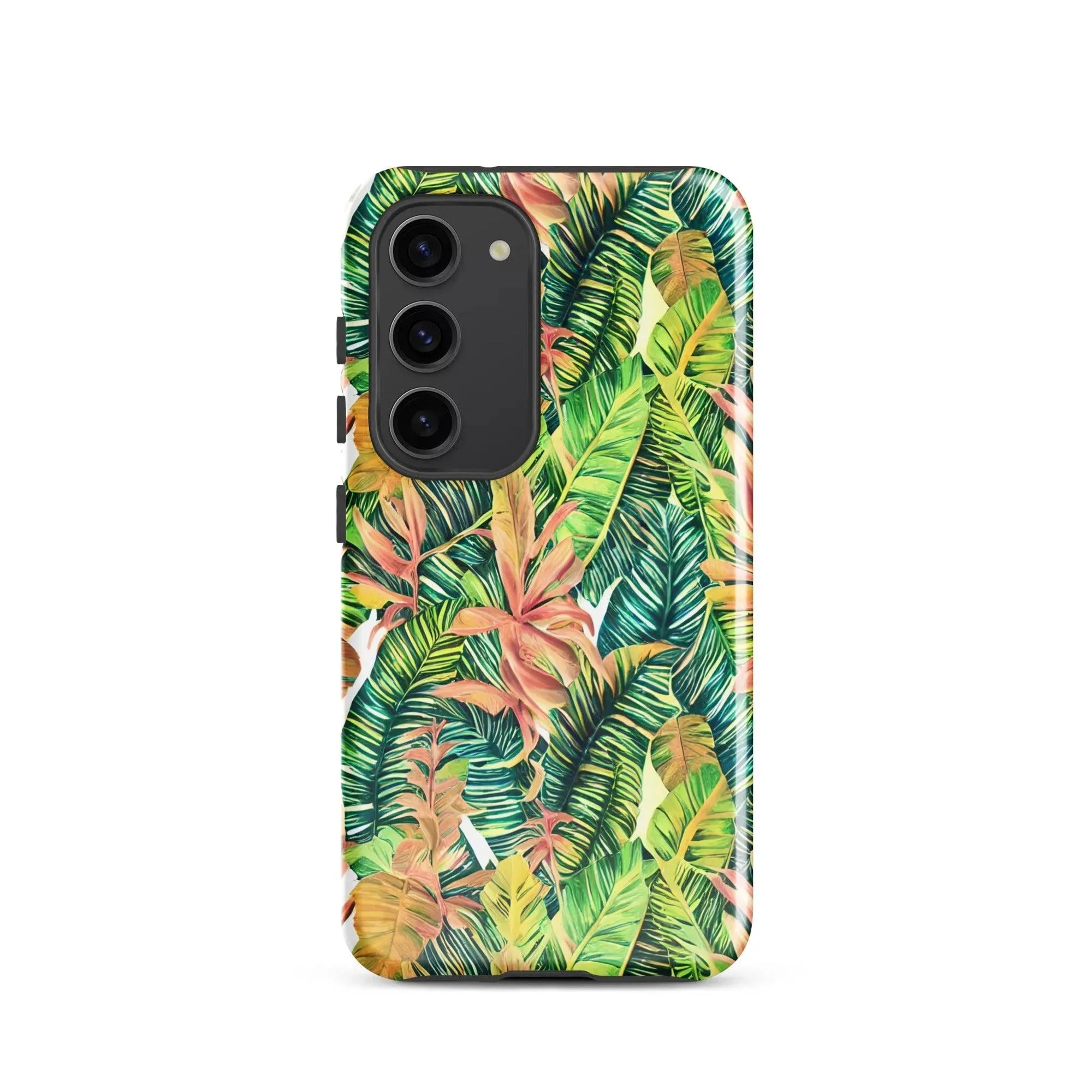 Hawaiian Tropical Leaves Tough Samsung® Case - The Global Wanderer