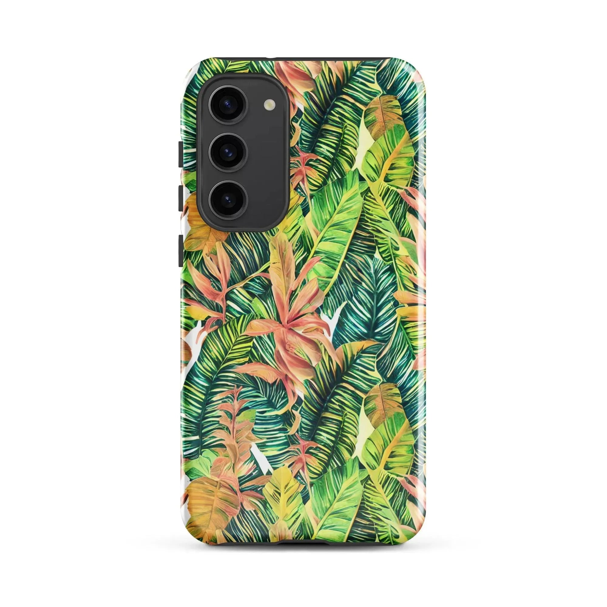 Hawaiian Tropical Leaves Tough Samsung® Case - The Global Wanderer