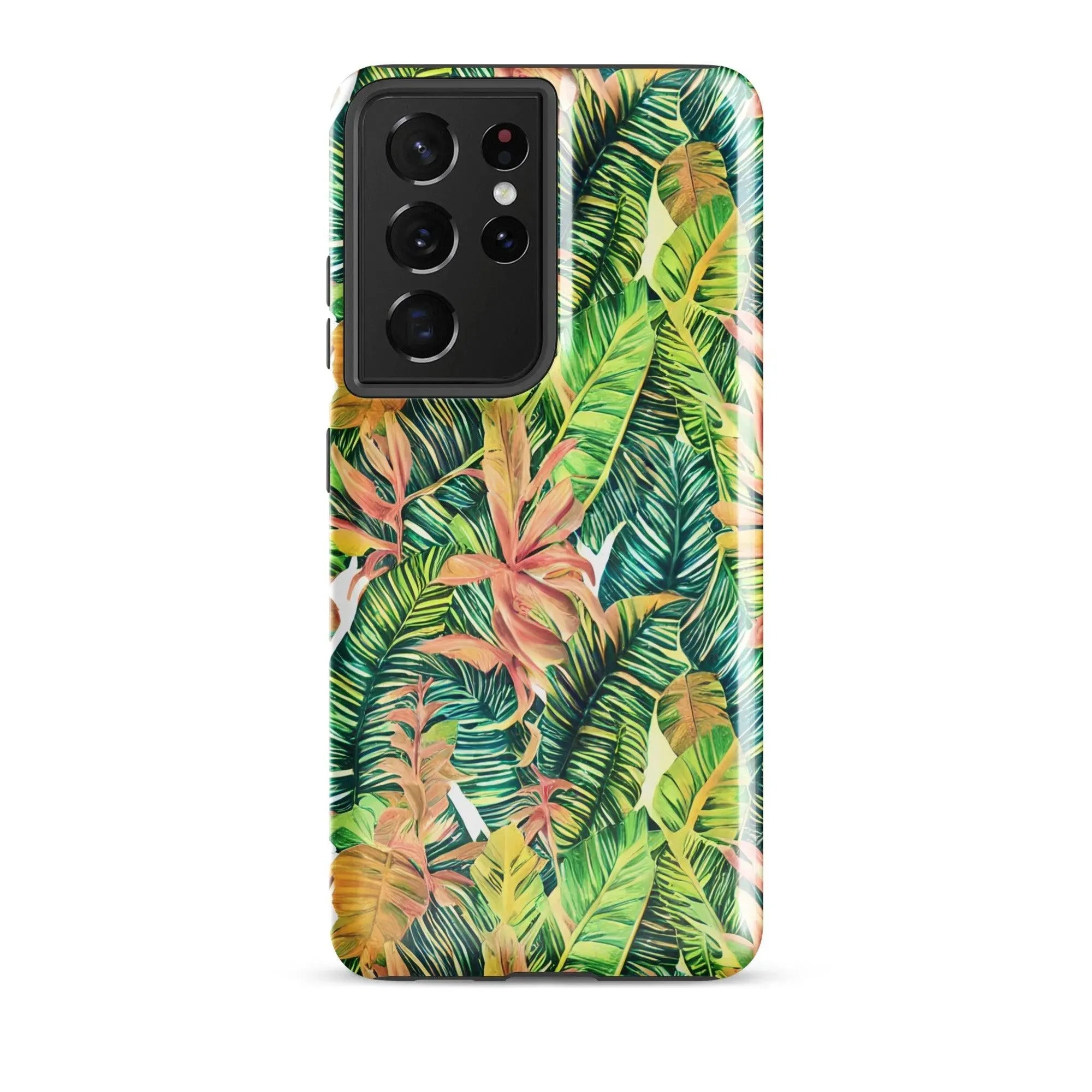 Hawaiian Tropical Leaves Tough Samsung® Case - The Global Wanderer