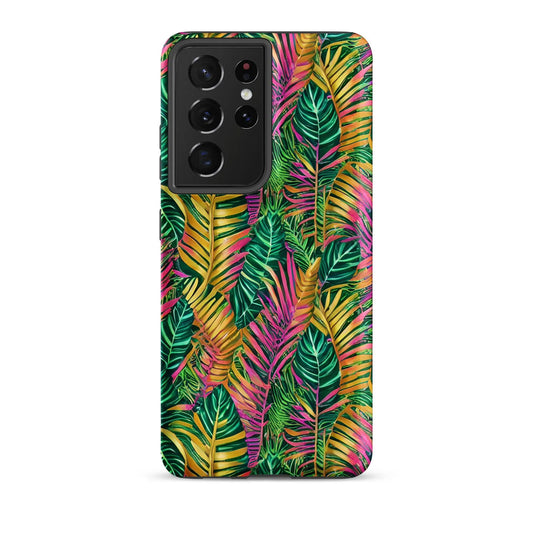 Hawaiian Tropical Leaves Tough Samsung® Case - The Global Wanderer