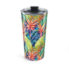 Hawaiian Tropical Leaves Tumbler - The Global Wanderer