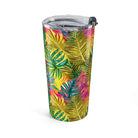 Hawaiian Tropical Leaves Tumbler - The Global Wanderer