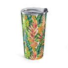 Hawaiian Tropical Leaves Tumbler - The Global Wanderer