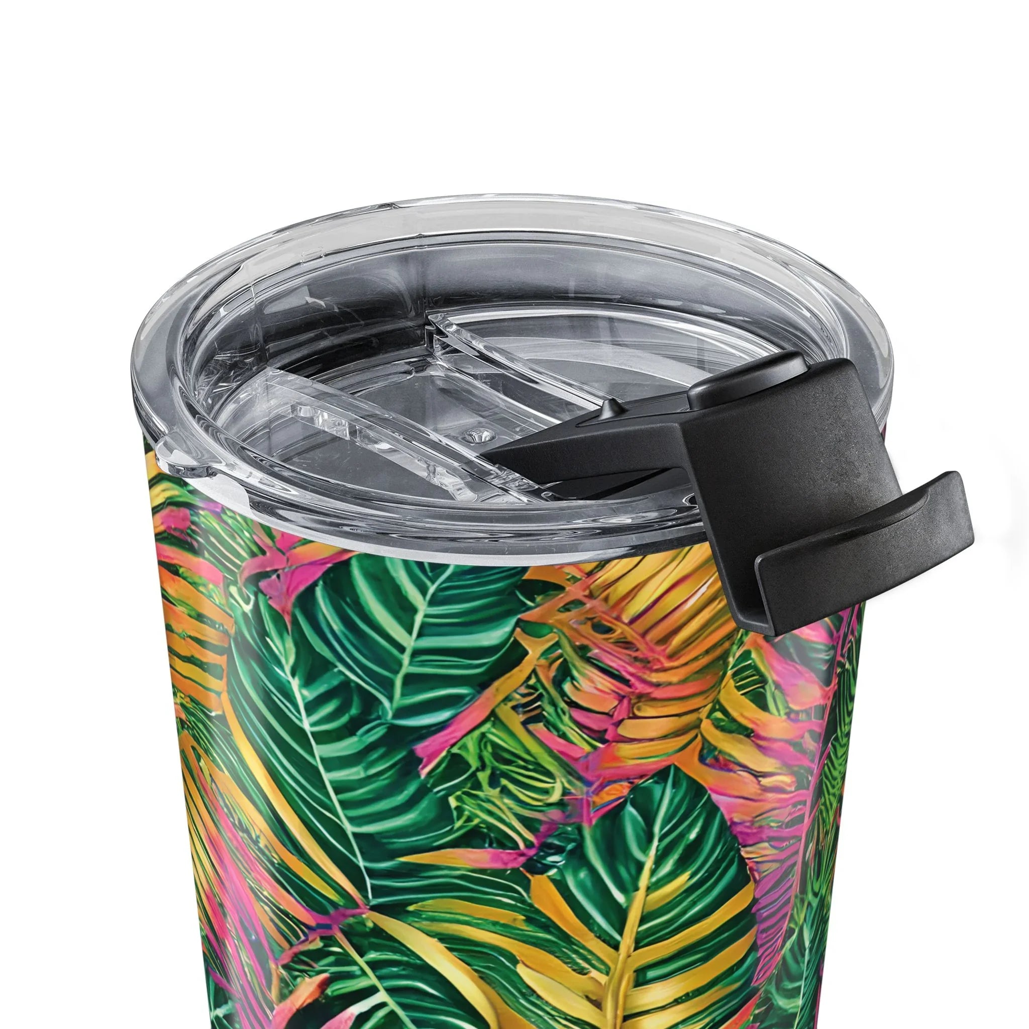 Hawaiian Tropical Leaves Tumbler - The Global Wanderer