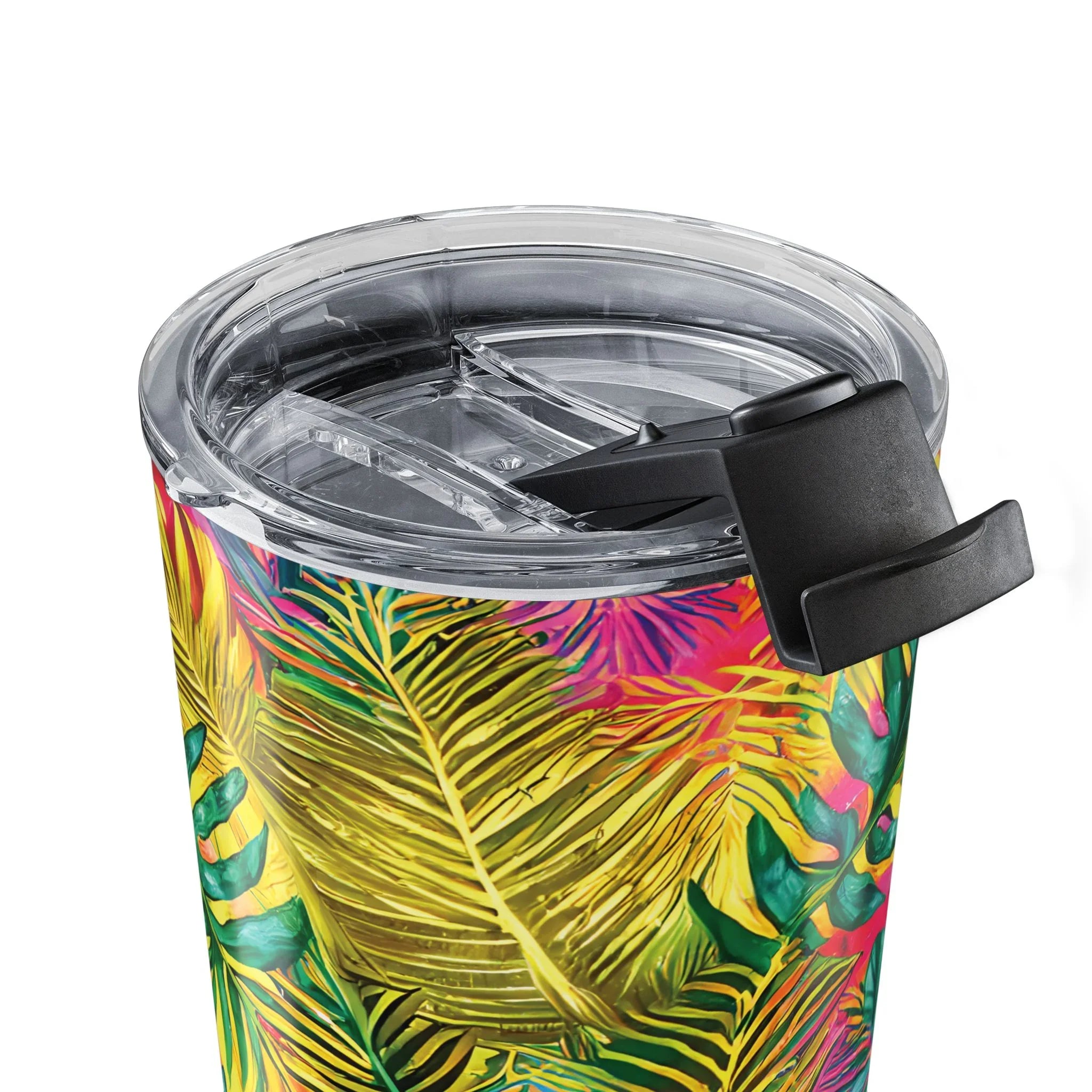 Hawaiian Tropical Leaves Tumbler - The Global Wanderer