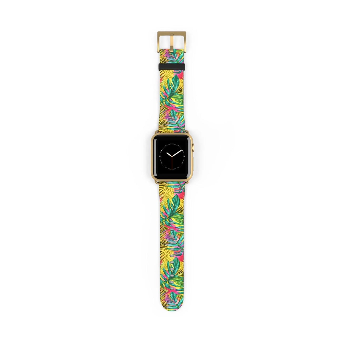 Hawaiian Tropical Leaves Watch Band - The Global Wanderer