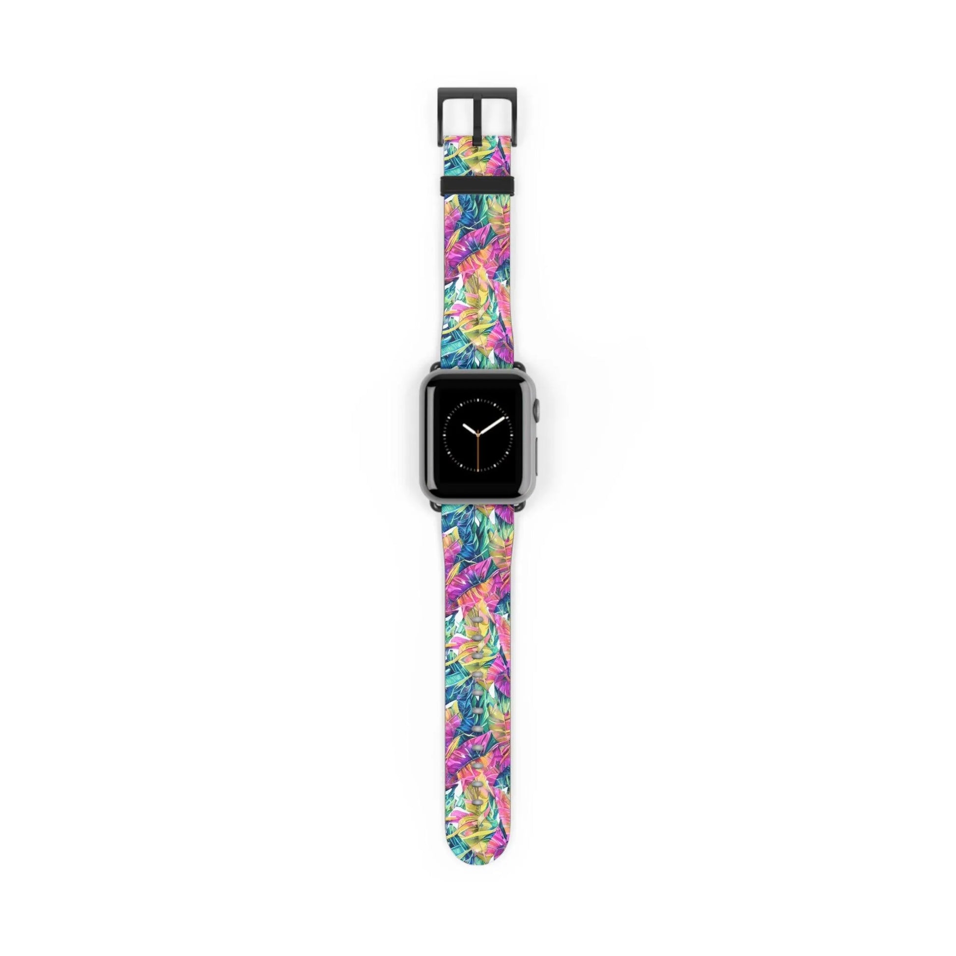 Hawaiian Tropical Leaves Watch Band - The Global Wanderer