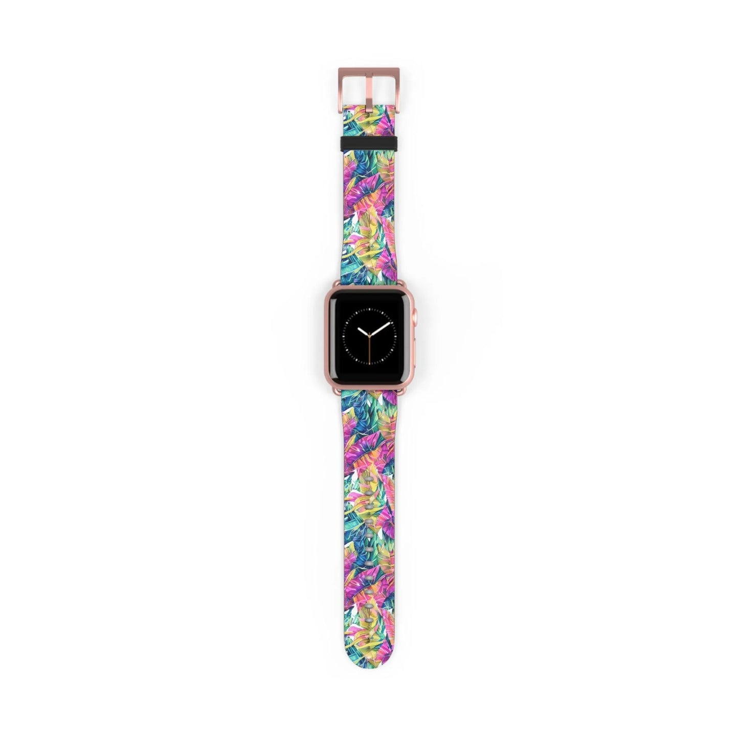 Hawaiian Tropical Leaves Watch Band - The Global Wanderer