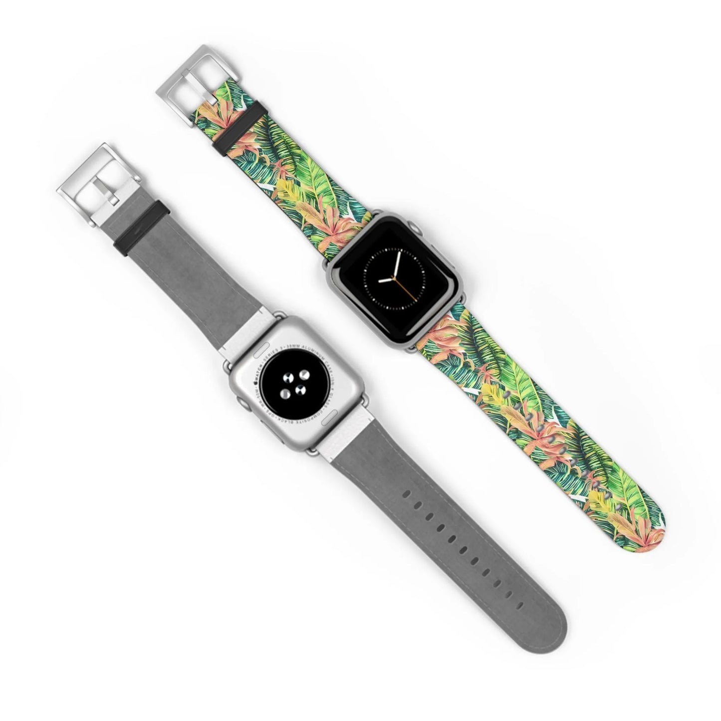 Hawaiian Tropical Leaves Watch Band - The Global Wanderer