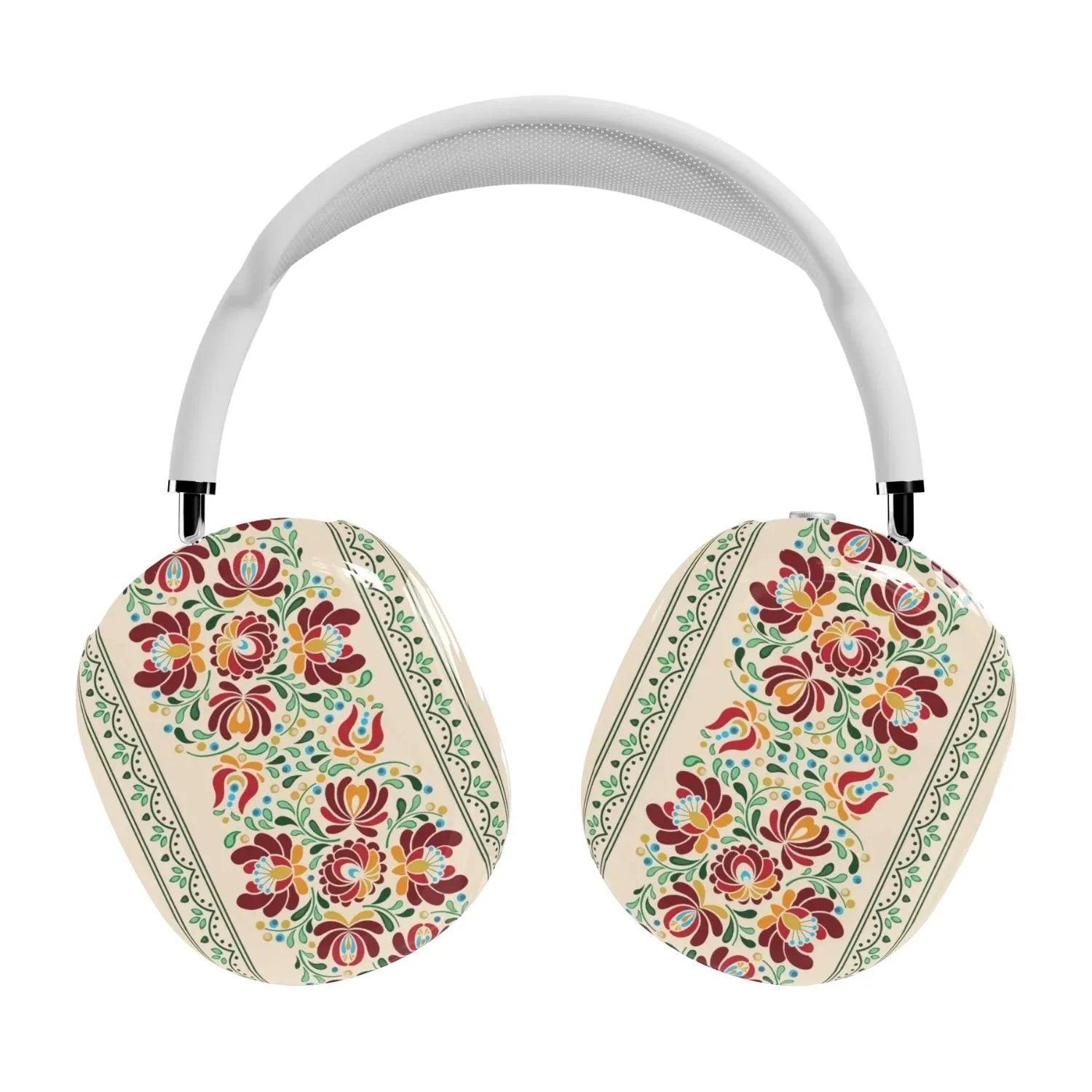 Hungarian Beige Matyó AirPods Max Case - The Global Wanderer